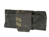 Laser Cut Foldable Mesh Dump Pouch - Multicamo Black