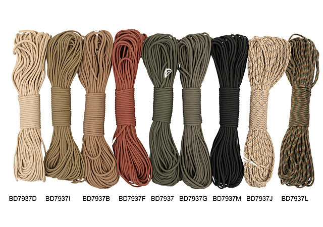 30m Nylon Paracord - Forest Camo