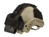 Laser-Cut Helmet Accessory Pouch - Multicamo Black
