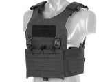 QRF Plate Carrier Laser-Cut Buckle Up with AR15/AK Magazine Pouch