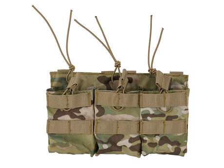 Triple Open Top 7.62 Mag Pouch - Multicamo