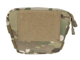 Drop Down Under Zip Pouch for Plate Carrier - Multicamo