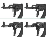 5-positions 1" Flashlight Montage - Sort