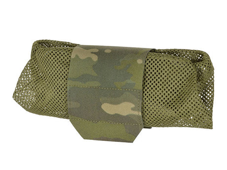 Laser Cut Foldable Mesh Dump Pouch - Multicamo Tropic