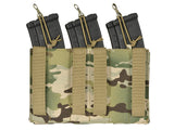 Laser-Cut Panel with 3 AK Magazine Pouches - Multicamo