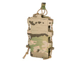 Laser Cut Adjustable Radio / Bottle Pouch with Shockcord - Multicamo