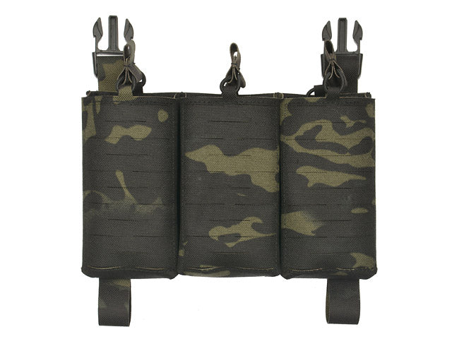 Panel Buckle Up Laser-Cut for 3 AR15/AK Magazines - MB