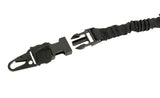 1-Point Bungee Sling w/ MOLLE Attachment - Black