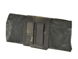 Laser Cut Foldable Mesh Dump Pouch - Multicamo Black