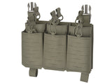 Laser-Cut Buckle Up Panel for 6 AR15 / AK Magazines - Ranger Green