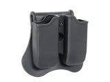 G17/G19/ACP Airsoft Dobbelt magasinlomme Serie - Sort
