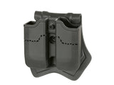 PX4/P30/USP/USP Compact Airsoft Dobbelt magasinlomme Serie - Sort