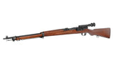 Type 97 bolt-action airsoft riffel - ægte træ