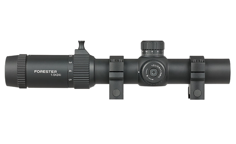 Forester 1-5x24 SFP Fiber LPVO Riffel Kikkertsigte