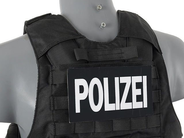 MOLLE Strips for ID Patches Set - Black