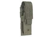 Single pistol magazine pouch with flap - Ranger Green