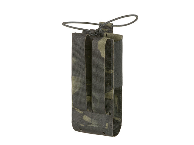 Open-Top Laser Cut Radio Pouch - Multicamo Black