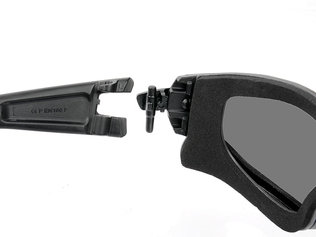 Ballistisk goggles I-Force SLIM anti-dug Dobbelt Pane Glas - Grå