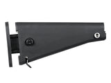 Adjustable fixed kolbe til SR-25/AR-15/M4 - Sort