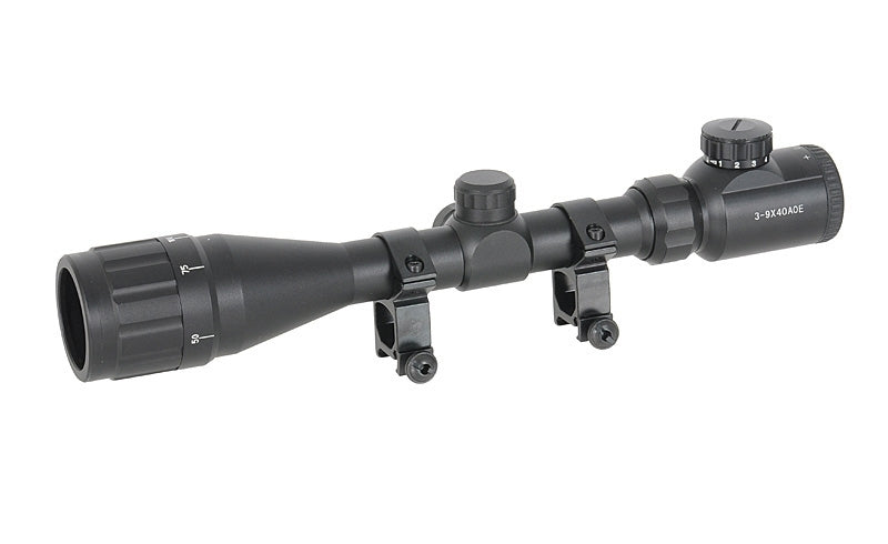 Scope 3-9x40AOE with parallax regulation