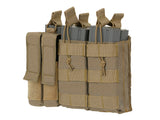 Triple 5.56 Mag/Pistol Pouch Panel (5 plus 2)