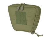 Lower utility pouch for accessories with shockcord retention, Laser Cut