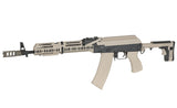 CM.113A AK-74 Taktisk Riffel Replica med Eshooter ETU, GEN-2 - Tan
