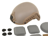FAST Ballistisk Hjelm Replica (L/XL Size) - Dark Earth