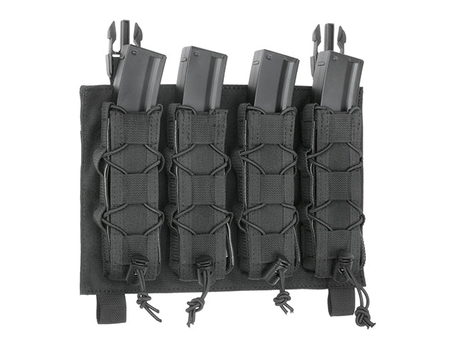 BUCKLE UP Speed Quad MP5/SMG/UTR45 Magazine Pouch - Black