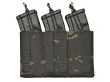 Laser-Cut Panel with 6 AR15/AK Magazine Pouches - MB