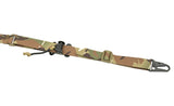 Two-point tactical sling with quick adjustment - Multicamo