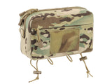 Two-Pocket Utility Pouch with Mounting Panel, Laser Cut - Multicamo
