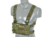 Chest Rig COMPACT - Buckle-up, MOLLE Laser Cut - Multicamo Tropic