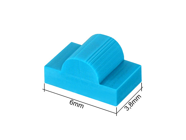 Flat hop-up nub 6mm