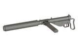 STEN MK2 SOE Commando Greb Full Steel maskinpistol Replica - Grå
