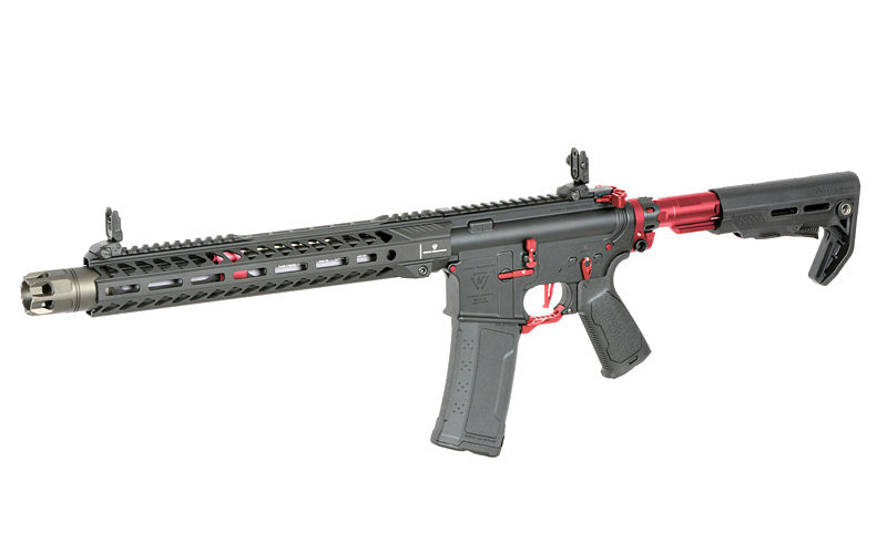 Strike industries 13.5" Raiders Competition Karabin AEG Riffel, GEN-2 - Rød