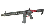 Strike industries 13.5" Raiders Competition Karabin AEG Riffel, GEN-2 - Rød