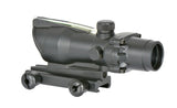 Reflex Sight with Real Fiber Optic - Black