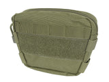 Drop Down Under Zip Pouch for Plate Carrier