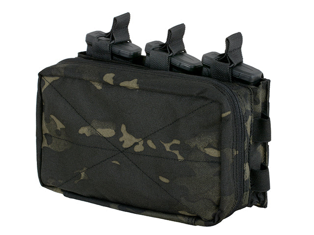 MOLLE Triple Rifle Mag/GP Pouch - MB