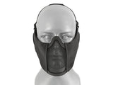 Low-Profile Mesh Mask with Cheek and Ear Protection type B