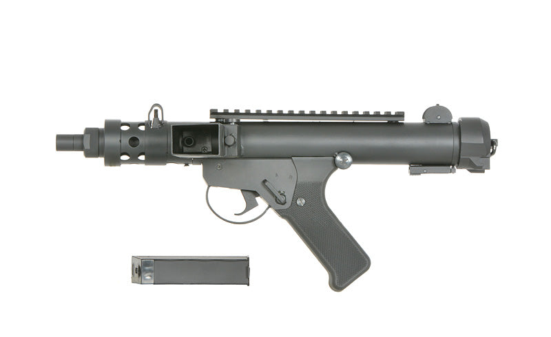 MK7 Sterling maskinpistol replica - Sort