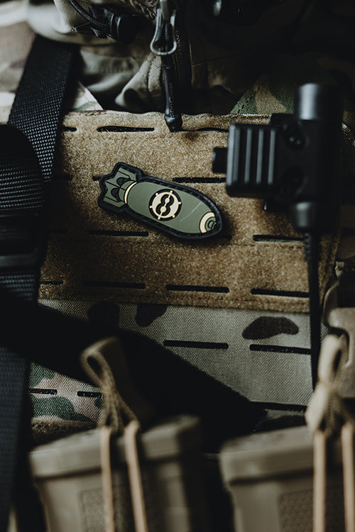 8FIELDS BOMB PVC Patch
