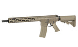 WE13 13" M4/AR-15 Knight's Armament Airsoft Riffel, 30 RPS, ETU - Tan