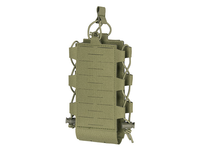 Laser Cut Adjustable Radio / Bottle Pouch with Shockcord