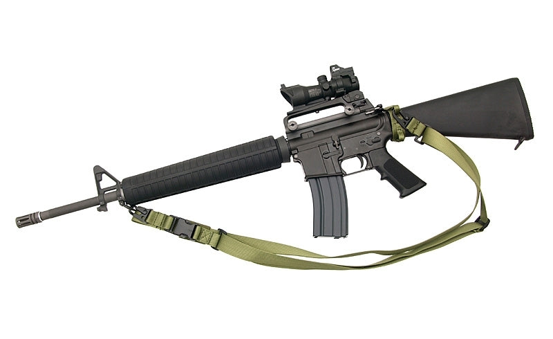 Cotton gun sling for MP5/G3/M4 series - coyote
