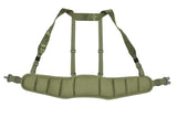 Patrol Tactical Belt with Suspenders MOLLE, Laser Cut - Multicamo Tropic