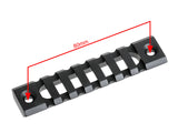 Key-Mod 93mm Picatinny Skinne Section