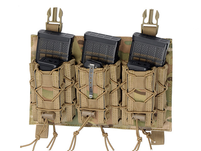 Buckle Up Speed Triple Rifle/Pistol Mag Pouch - Multicamo