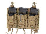 Buckle Up Speed Triple Rifle/Pistol Mag Pouch - Multicamo
